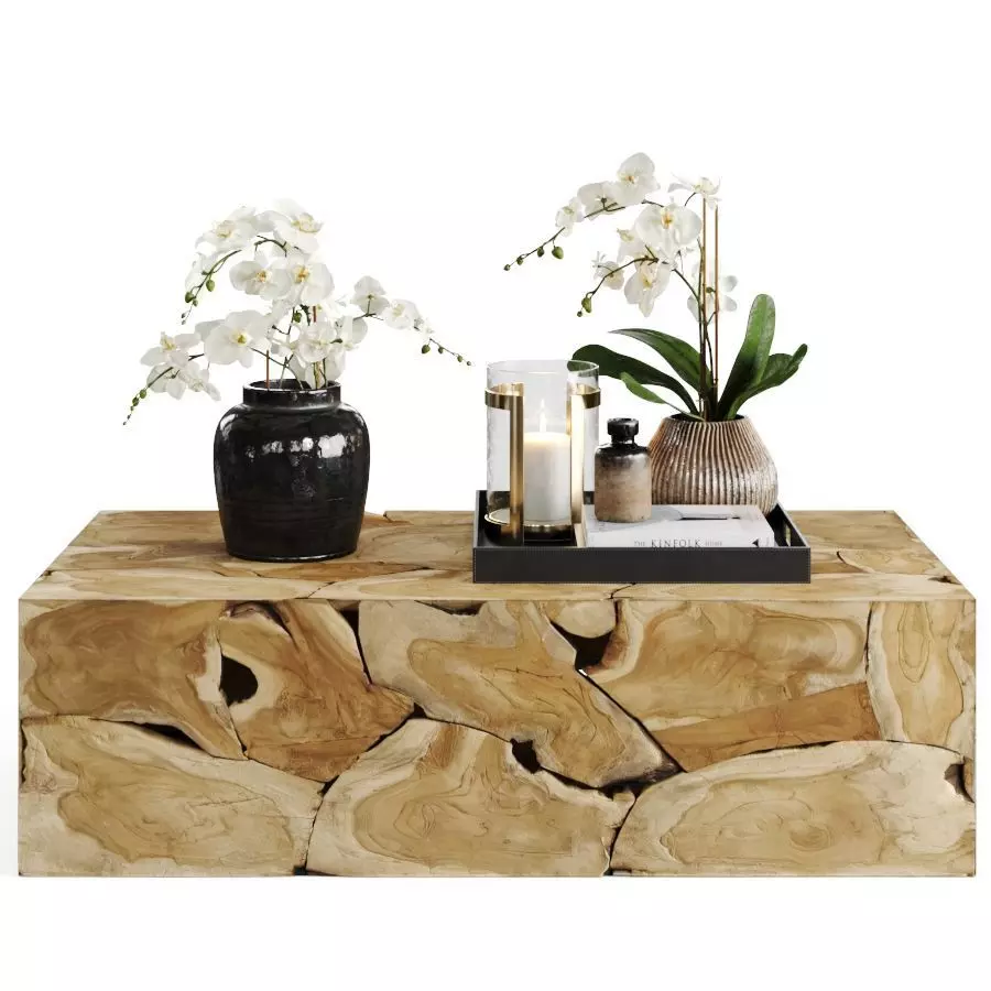 Root Soffbord Teakrot 3D model_0