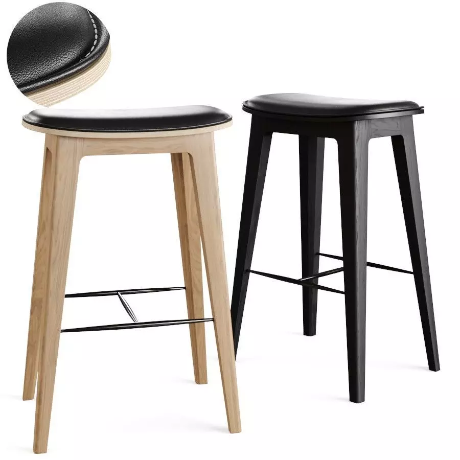 Sackit Nordic Bar Stool 3D model