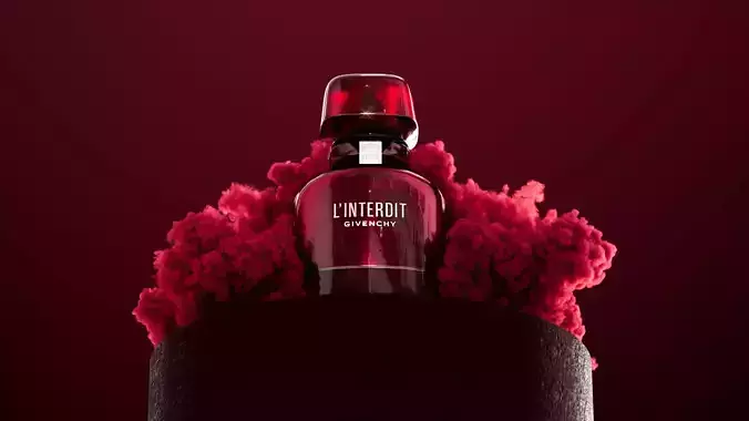 Givenchy LInterdit Rouge 3D model