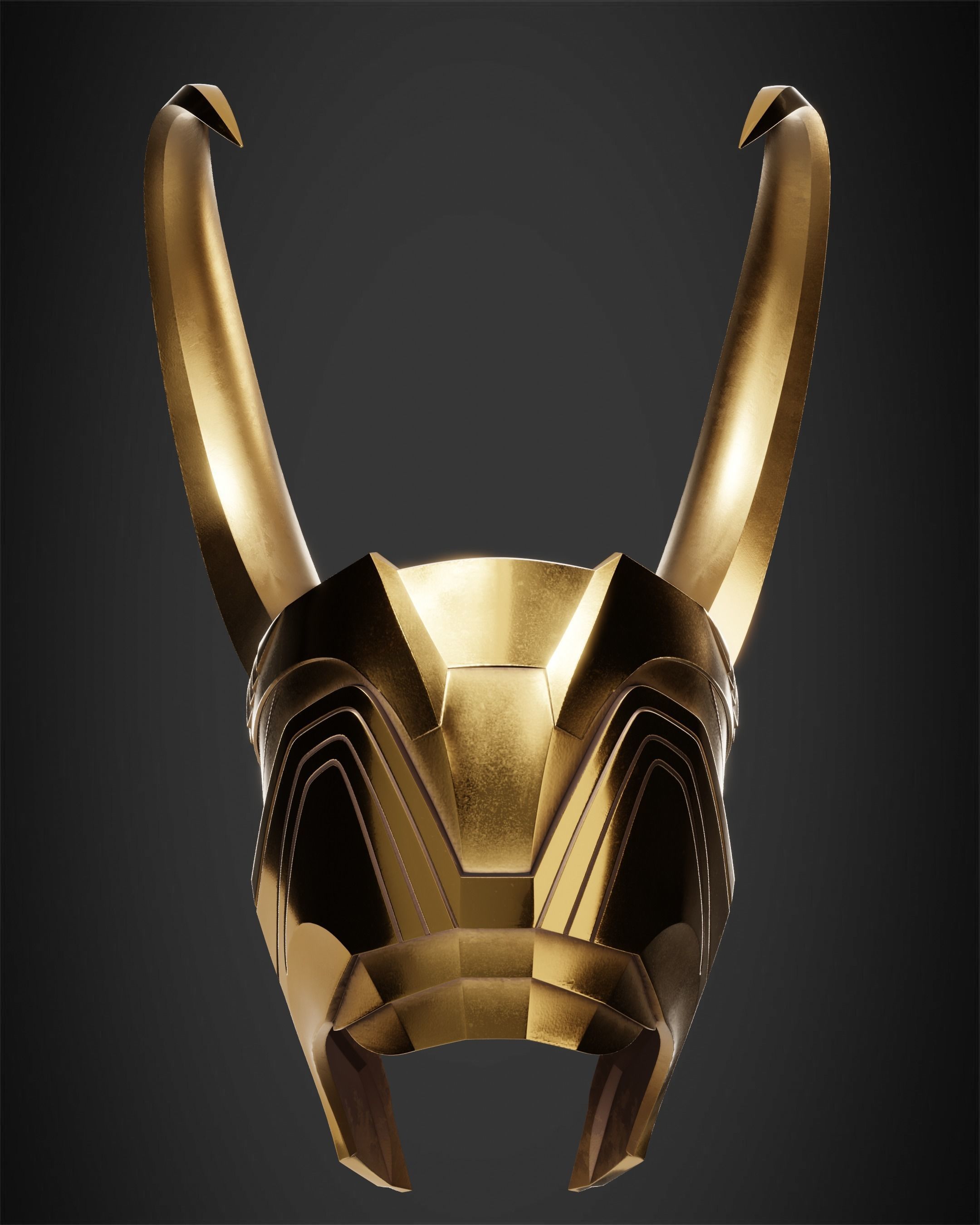 The Avengers Loki Crown for Cosplay 3D print model_6