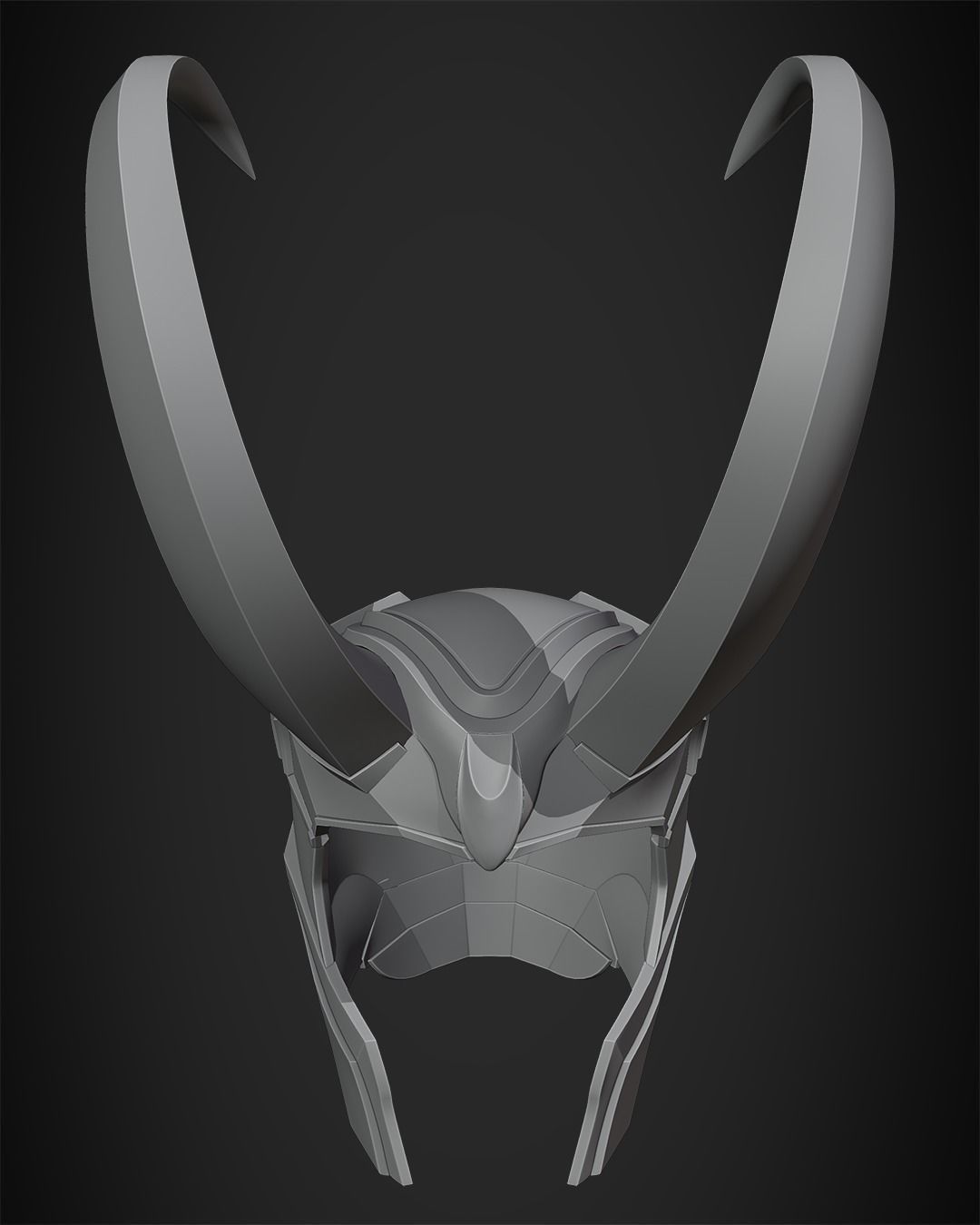 The Avengers Loki Crown for Cosplay 3D print model_15