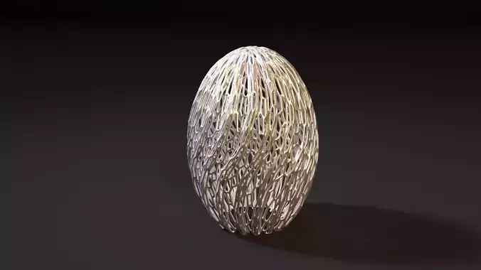 Christmas Ball 6 3D print model