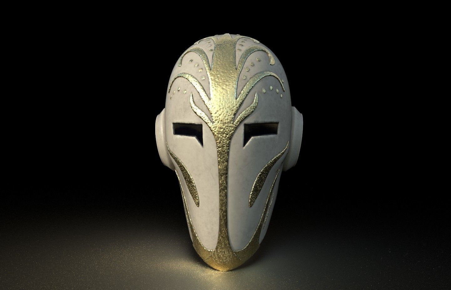 Andor Jedi Temple Guard Mask 3d digital download 3D print model_1