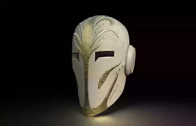 Andor Jedi Temple Guard Mask 3d digital download 3D print model