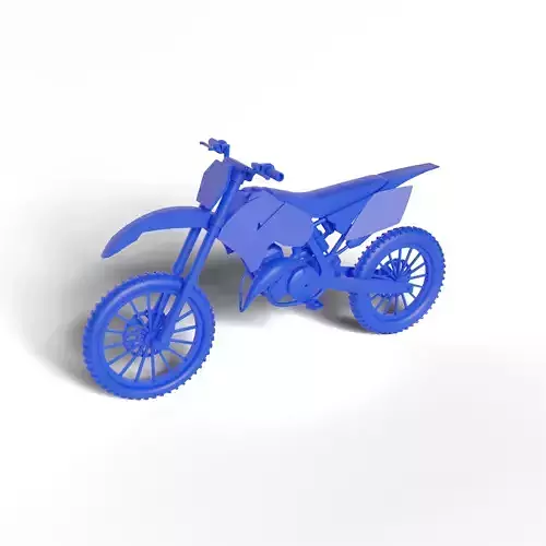 Dirt bike Motorcycle 3d print 3D print model