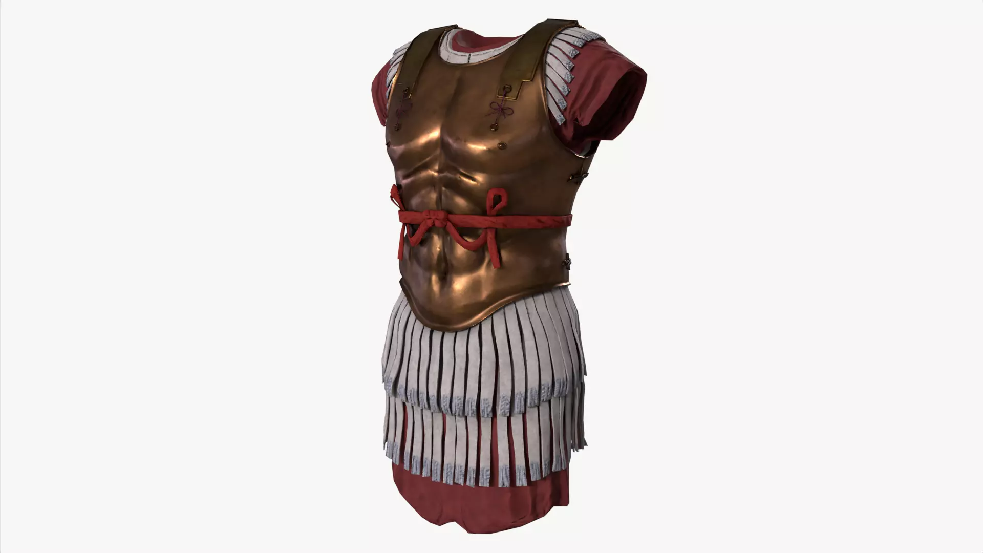 Armour of Gaius Julius Caesar Low-poly 3D model