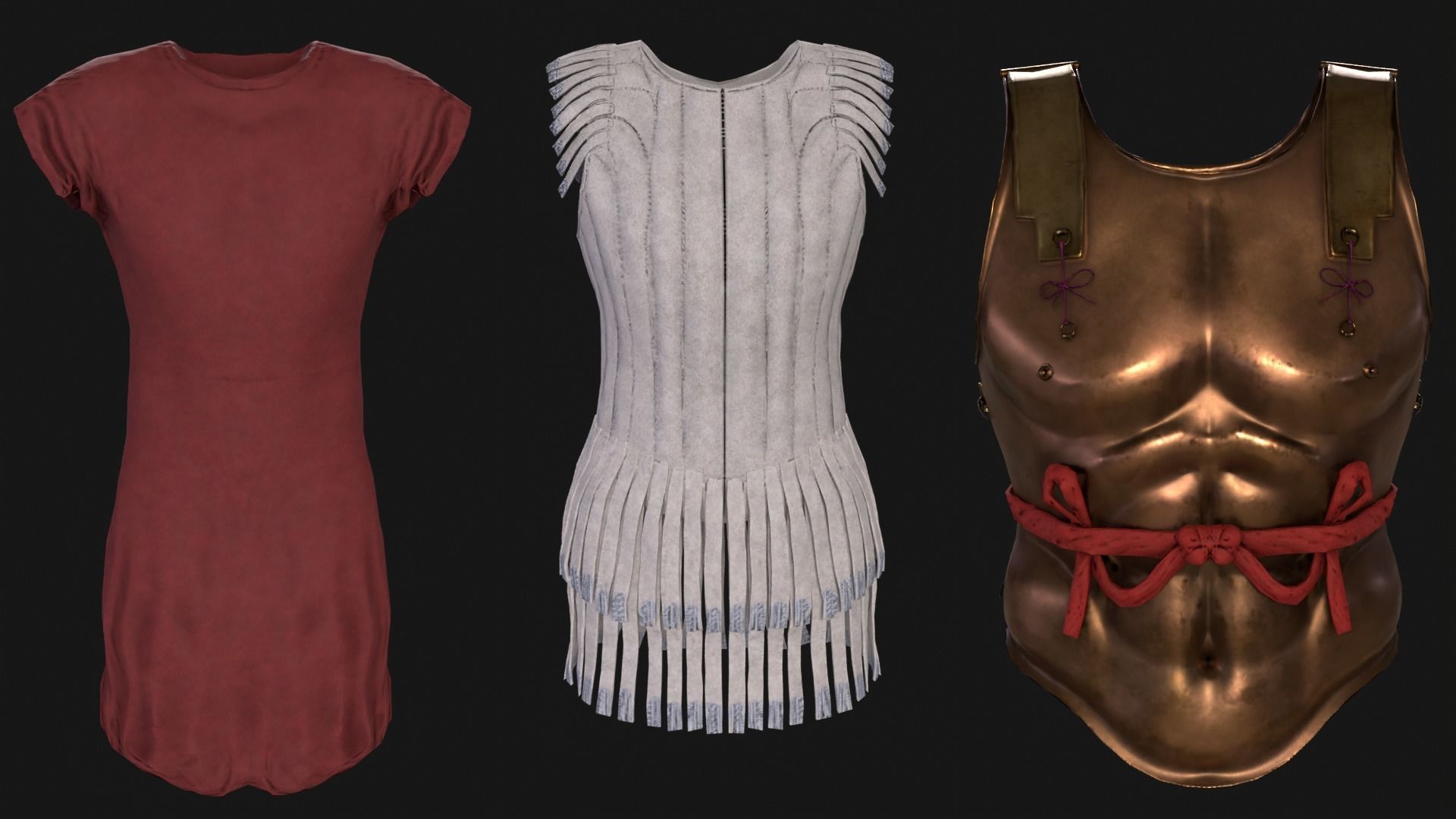 3D model Armour of Gaius Julius Caesar VR / AR / low-poly | CGTrader