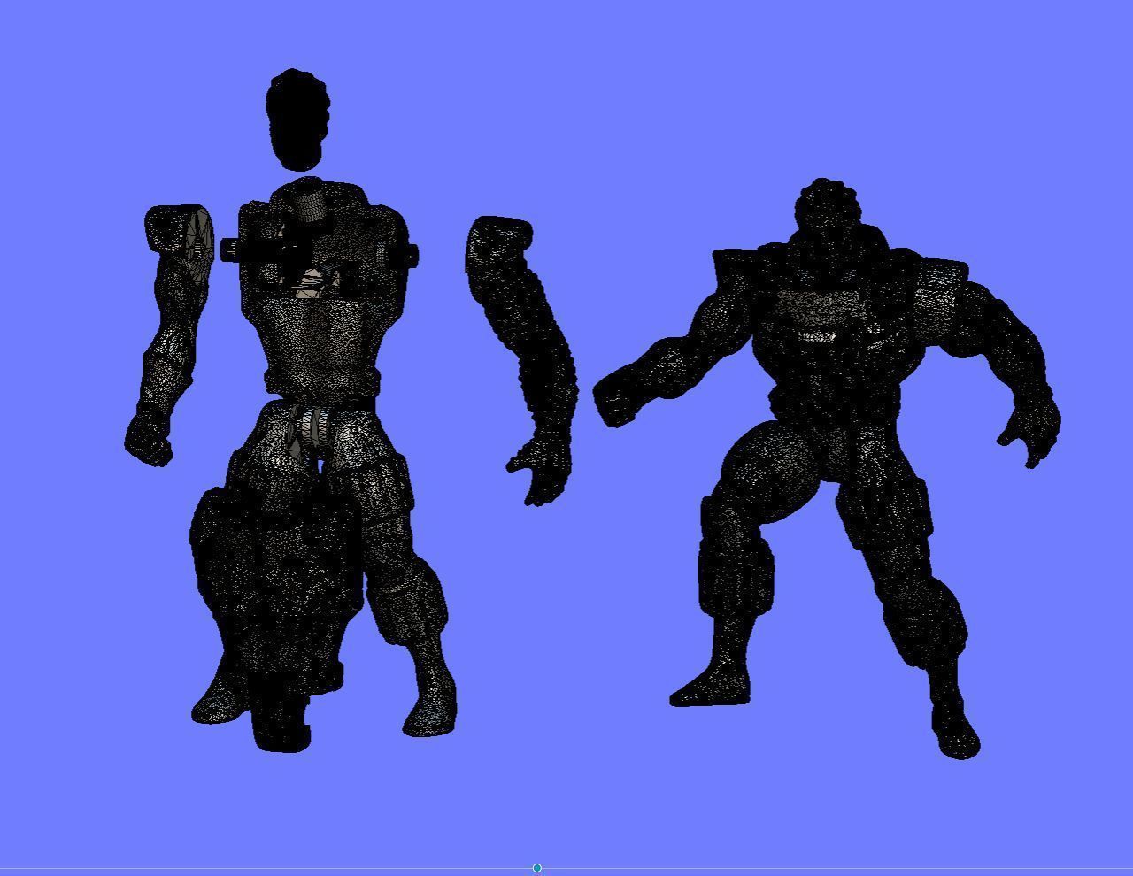 90s TOYBIZ CABLE FIGURE - 3D SCAN 3D print model_14