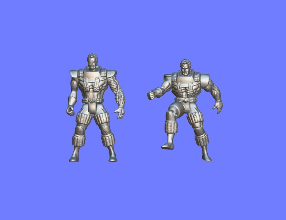 90s TOYBIZ CABLE FIGURE - 3D SCAN 3D print model_5
