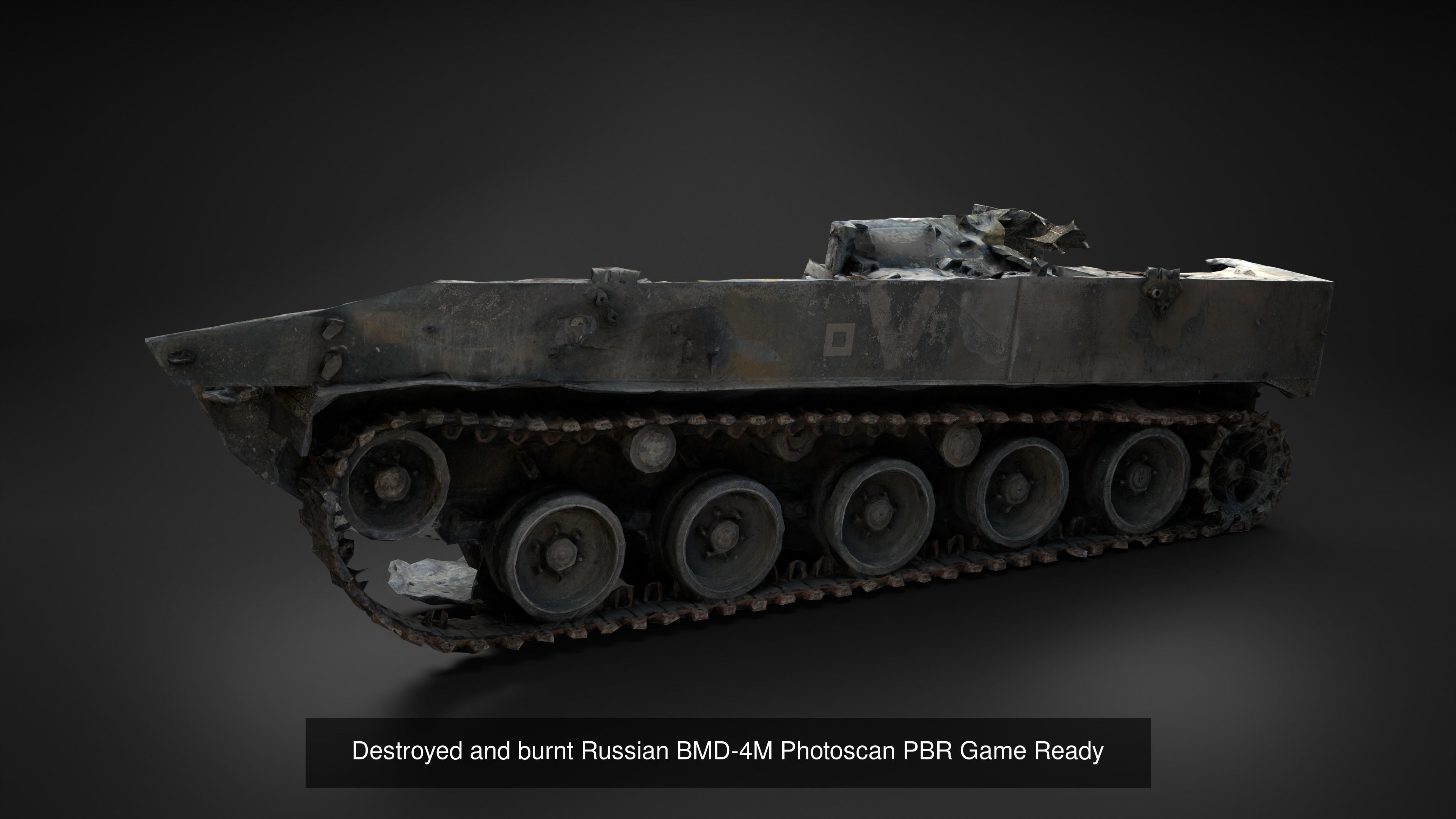 Military Vehicle Missile Pack Photoscan Game Ready 3D Model Collection_29