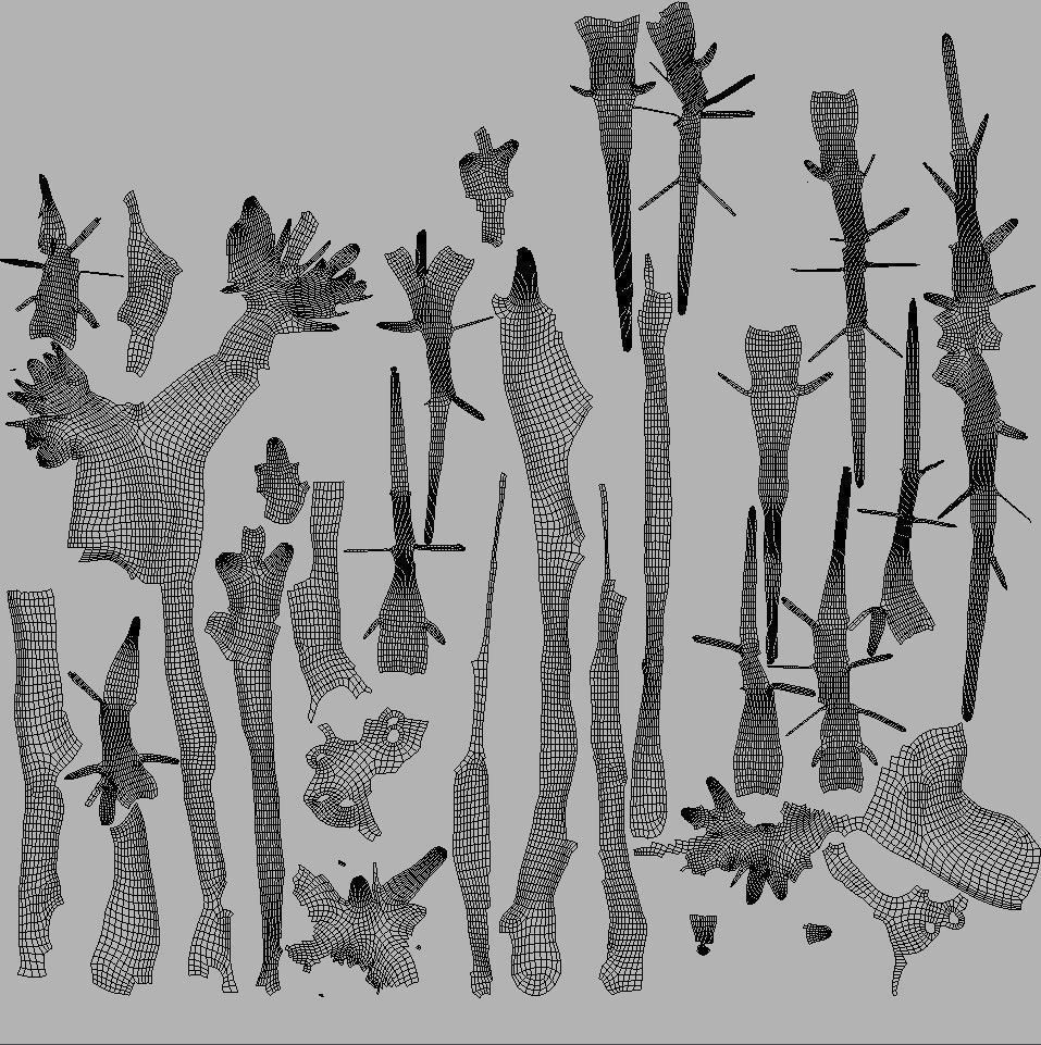 Whomping Willow 3D model_10