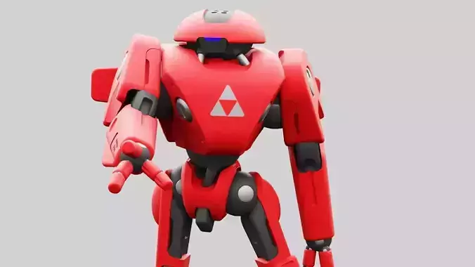 ANDROID IKAROUS  RIGGED 3D model