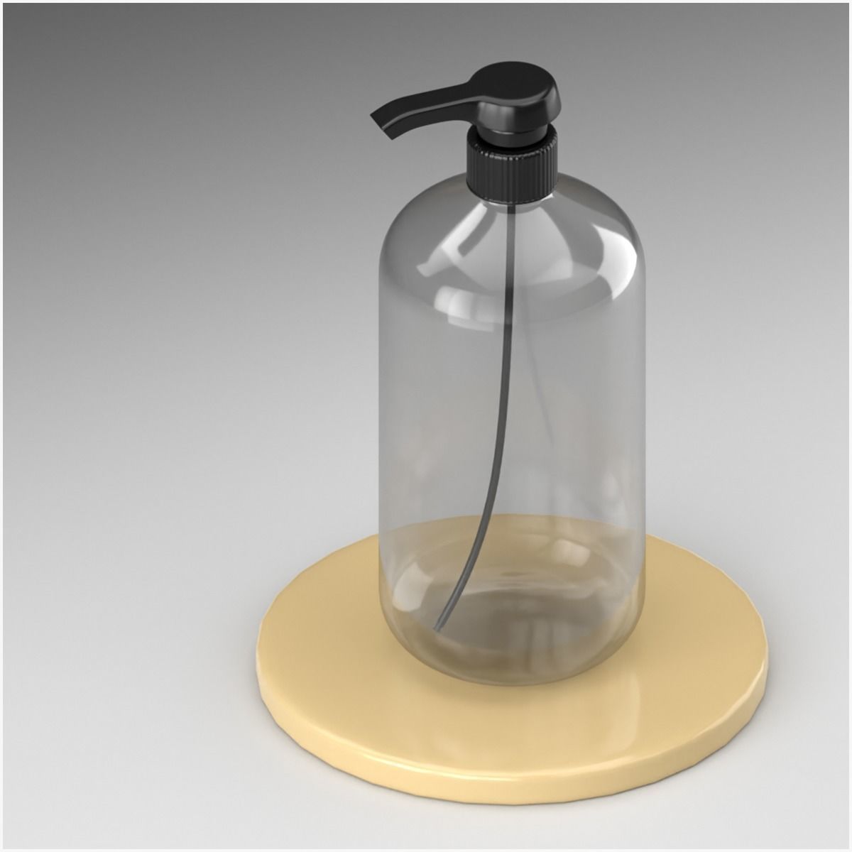 Pump Bottle 3D model_4