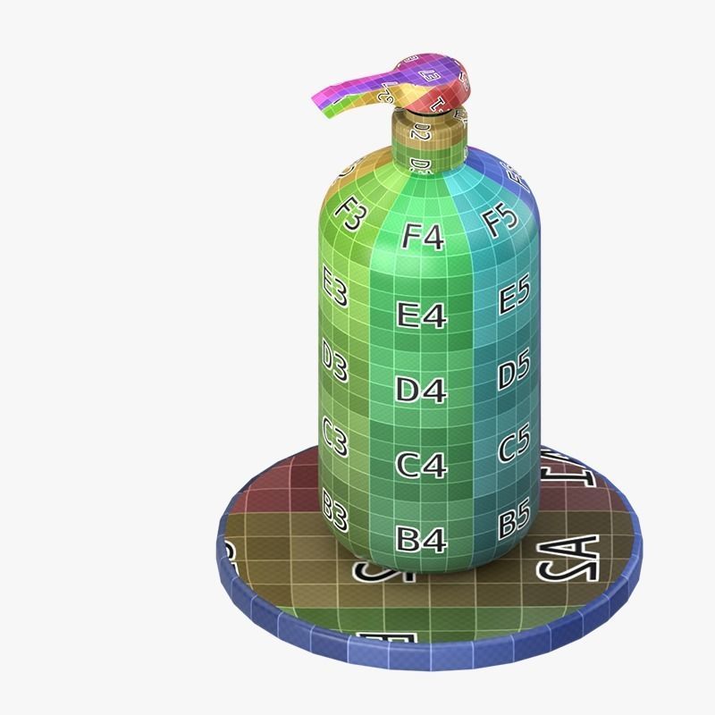 Pump Bottle 3D model_3