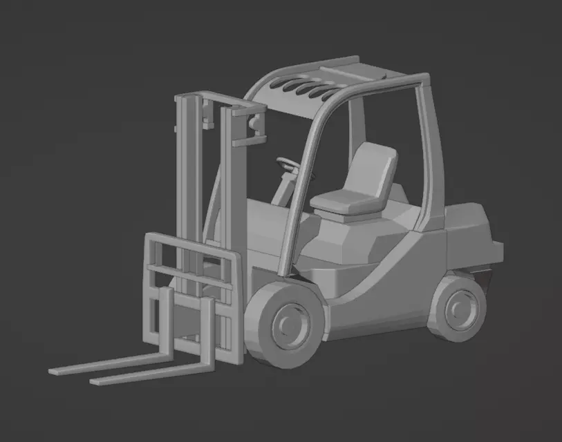 Forklift Free 3D model