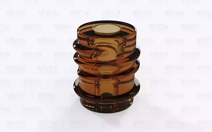 Glass finish - GME 30 12 - 10 mm - GL 10 3D model