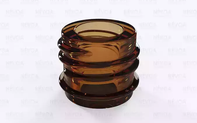 Glass finish - GME 30 12 - 16 mm - GL 16 3D model