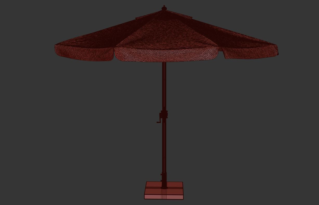 Umbrella Animated 3D model_3