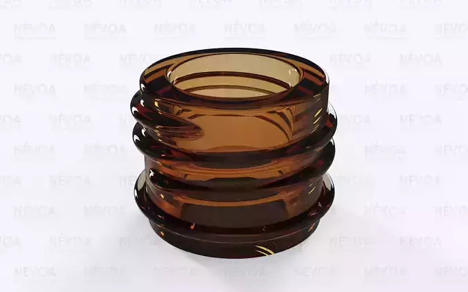 Glass finish - GME 30 12 - 20 mm - GL 20 3D model