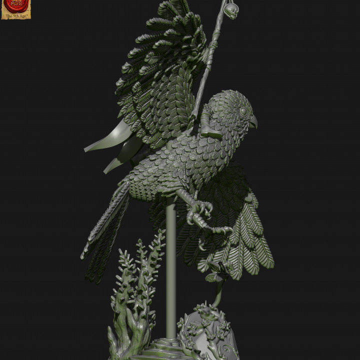 Wood elves Kestrel knights 3D print model_3