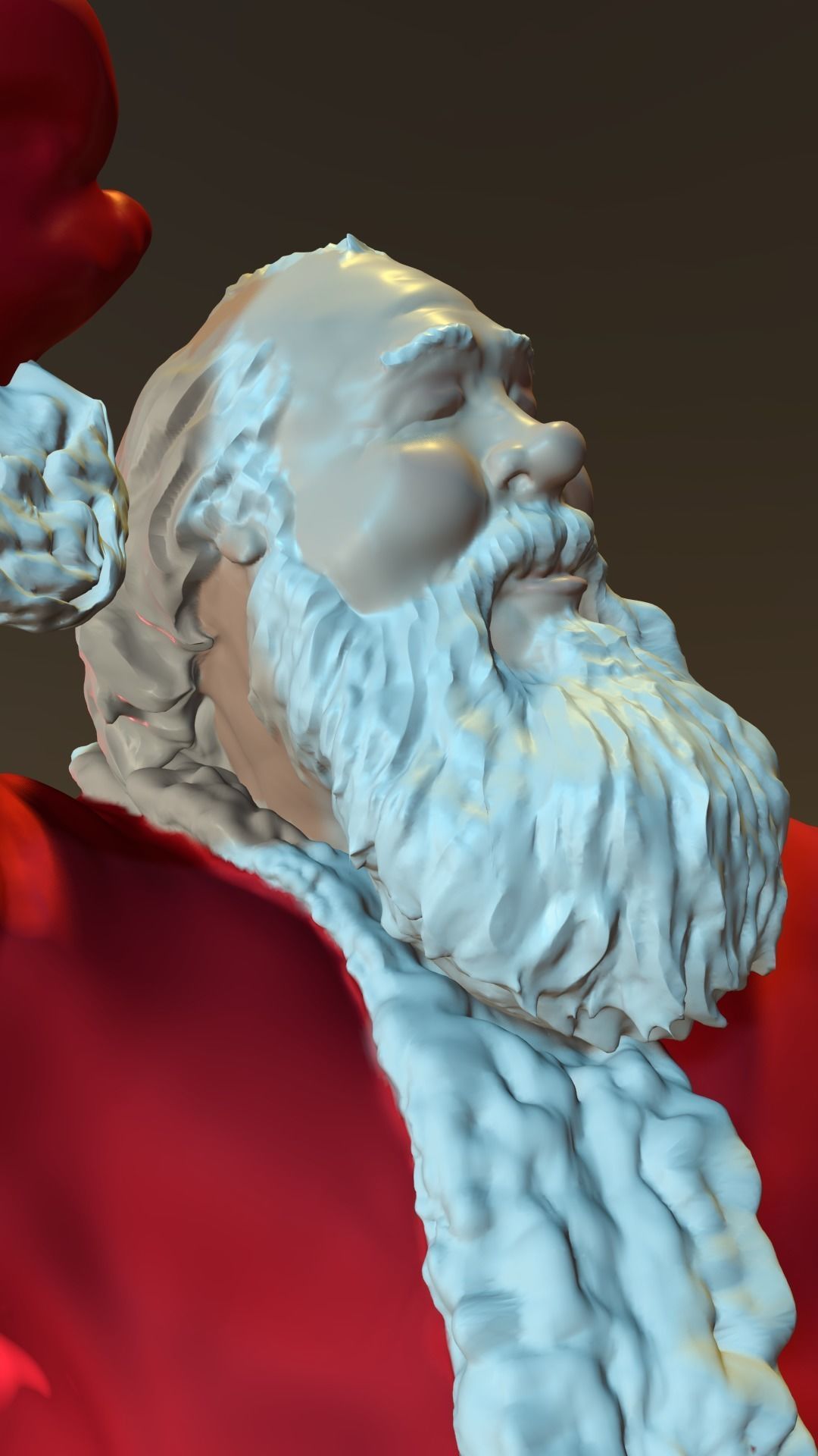 Waving Santa 3D print model_5