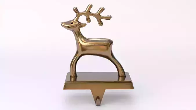 Reindeer Christmas Stocking Hanger