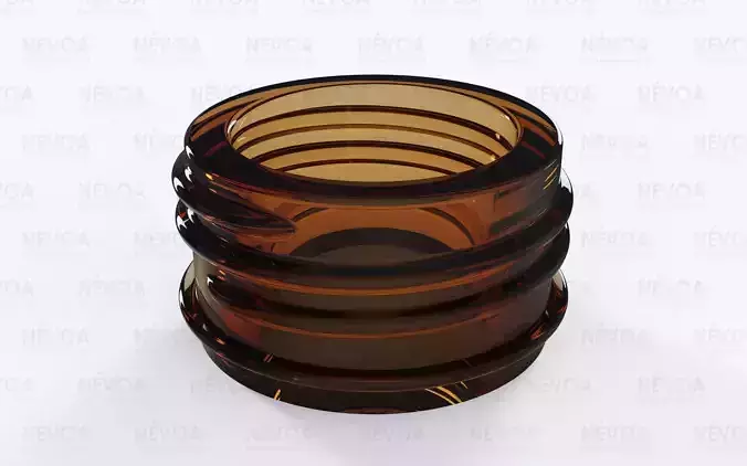 Glass finish - GME 30 12 - 28 mm - GL 28 3D model