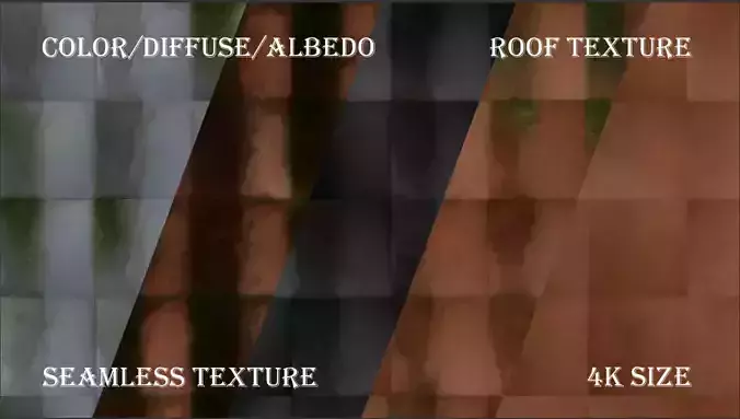 Roof Texture 4k PNG JPG PSD TIFF TGA BMP Texture Texture