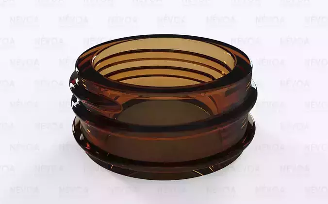 Glass finish - GME 30 12 - 36 mm - GL 36 3D model