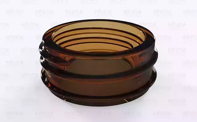 Glass finish - GME 30 12 - 40 mm - GL 40 3D model
