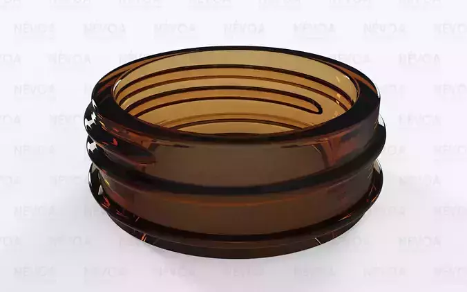 Glass finish - GME 30 12 - 45 mm - GL 45 3D model
