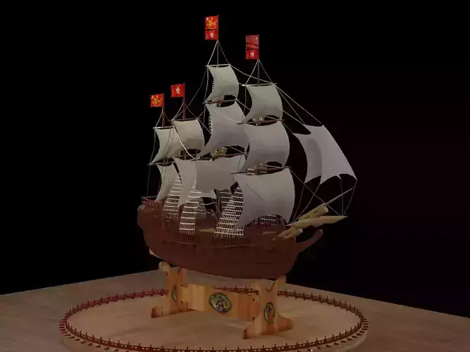 Chinese sail ship