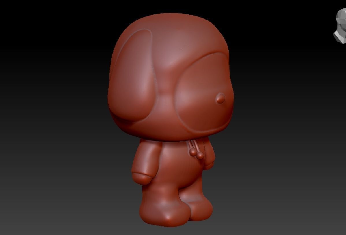 Chimmy BT21 3D print model_1