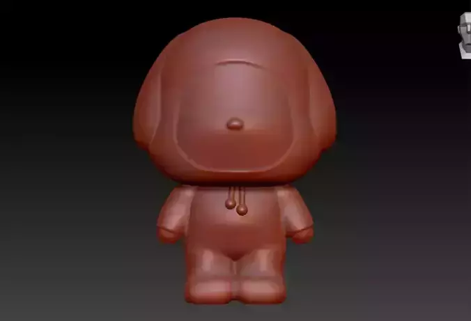 Chimmy BT21 3D print model