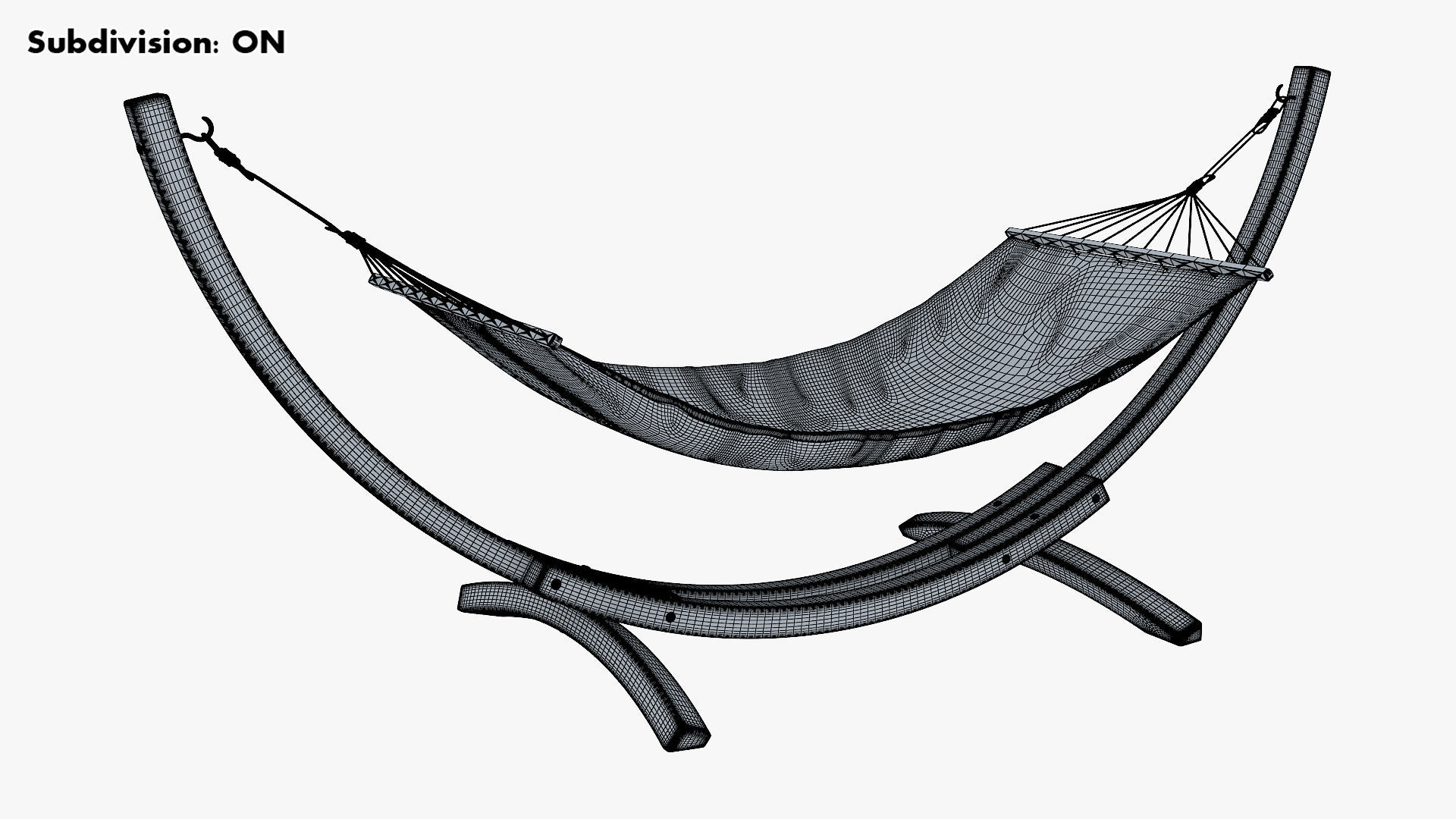 Hammock v 2 3D model_10