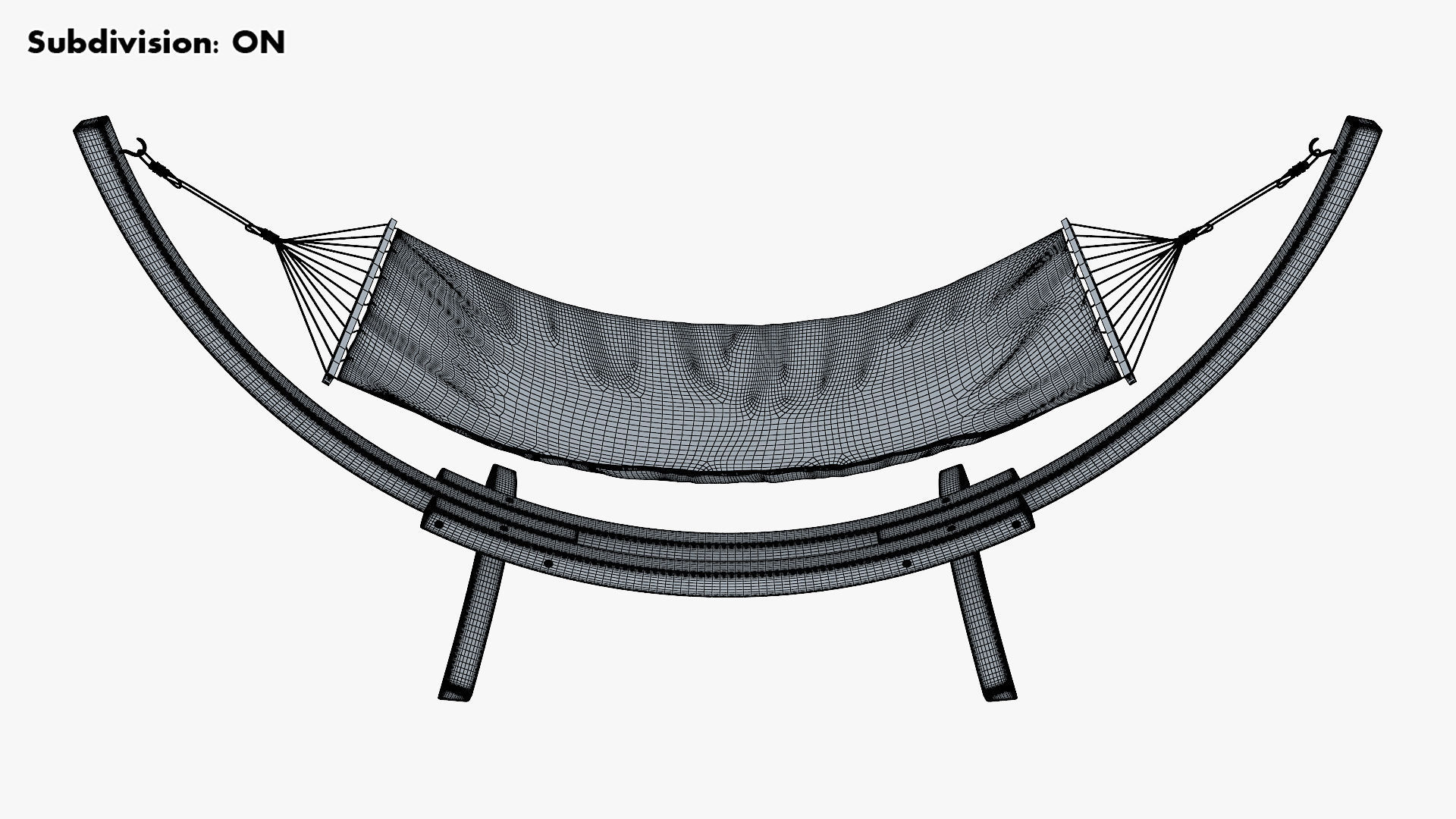 Hammock v 2 3D model_12