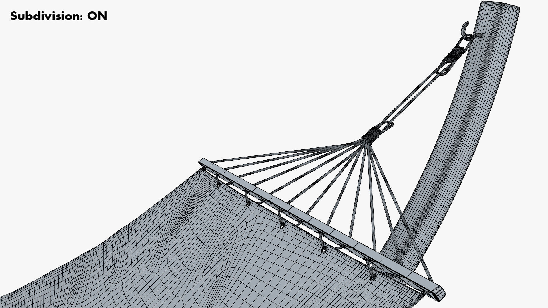 Hammock v 2 3D model_22