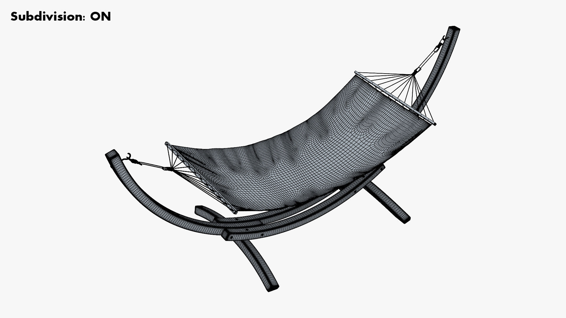Hammock v 2 3D model_16