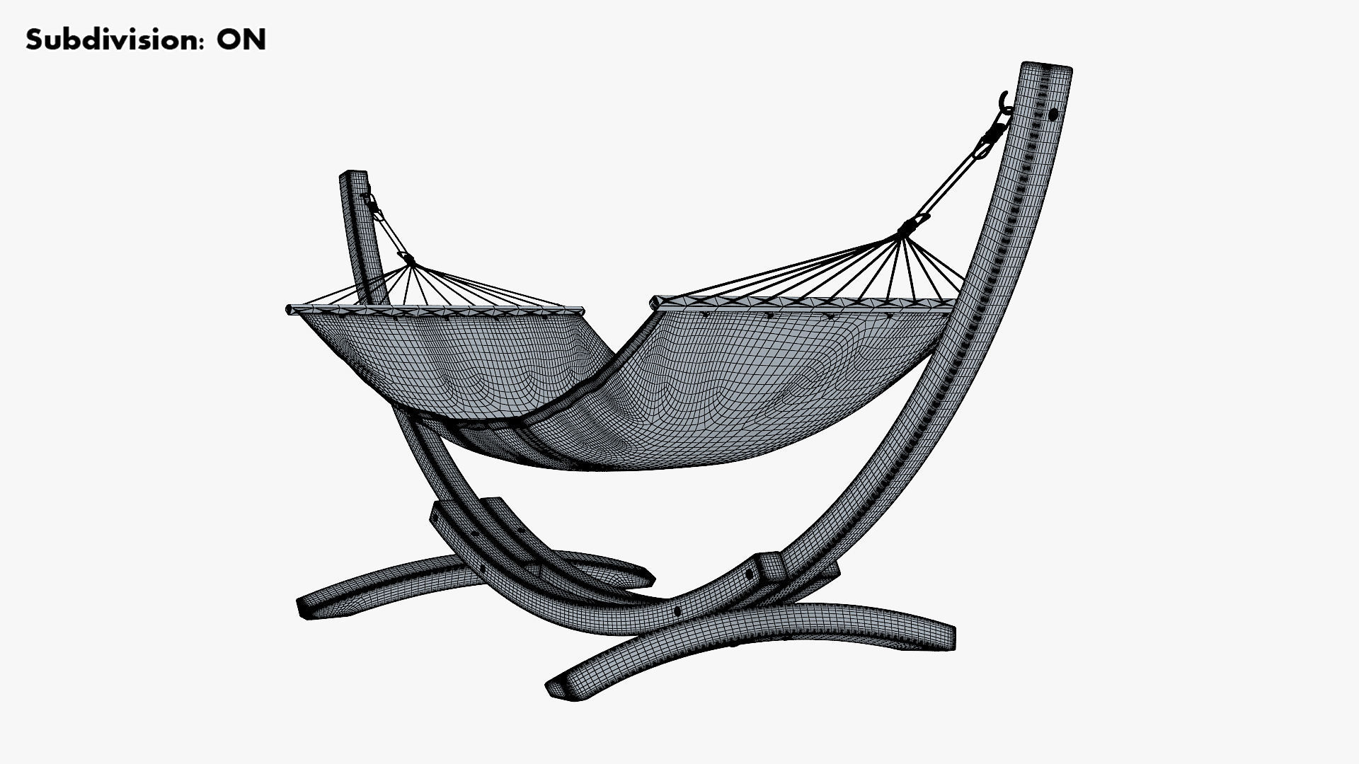 Hammock v 2 3D model_14