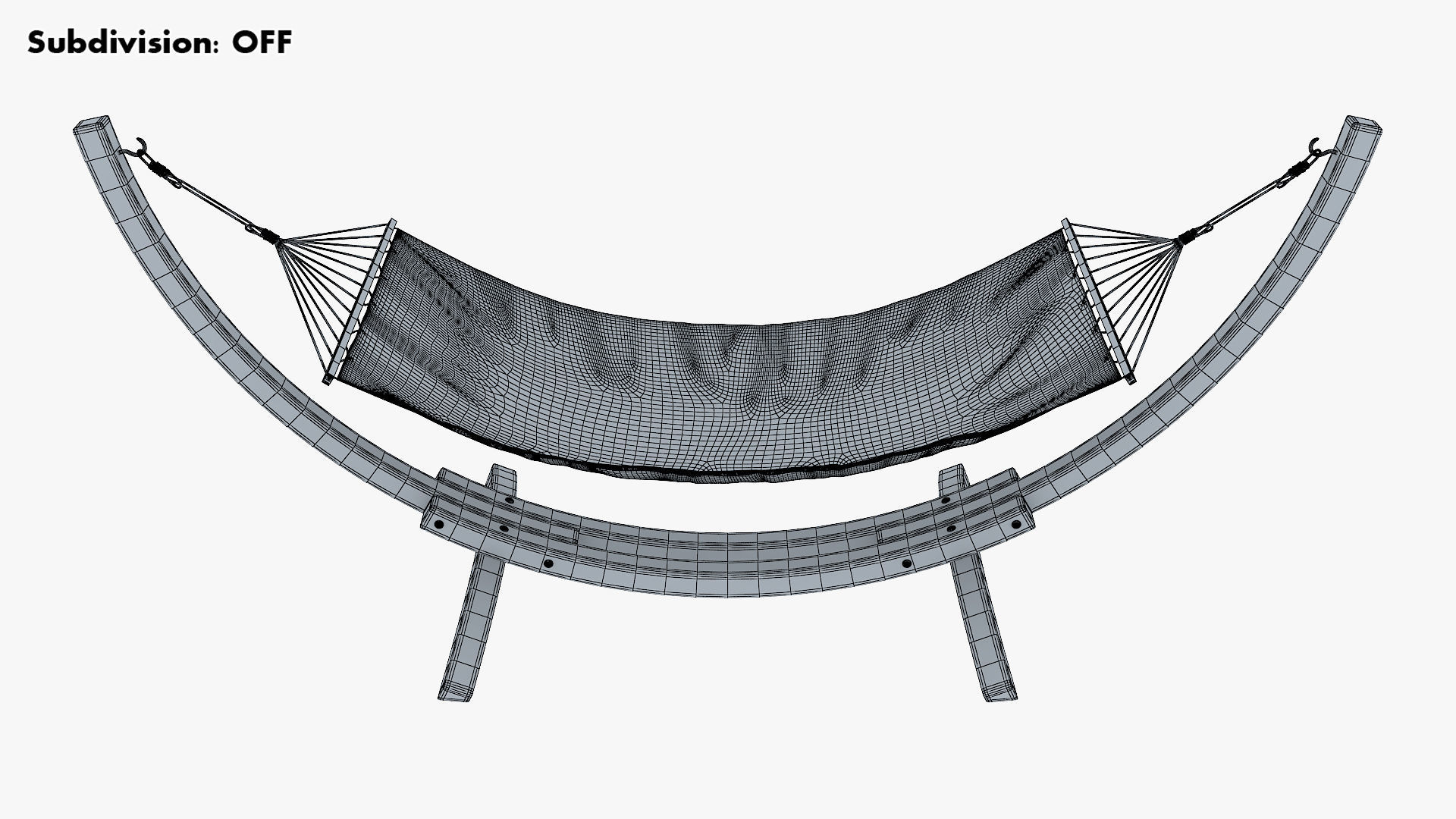 Hammock v 2 3D model_13