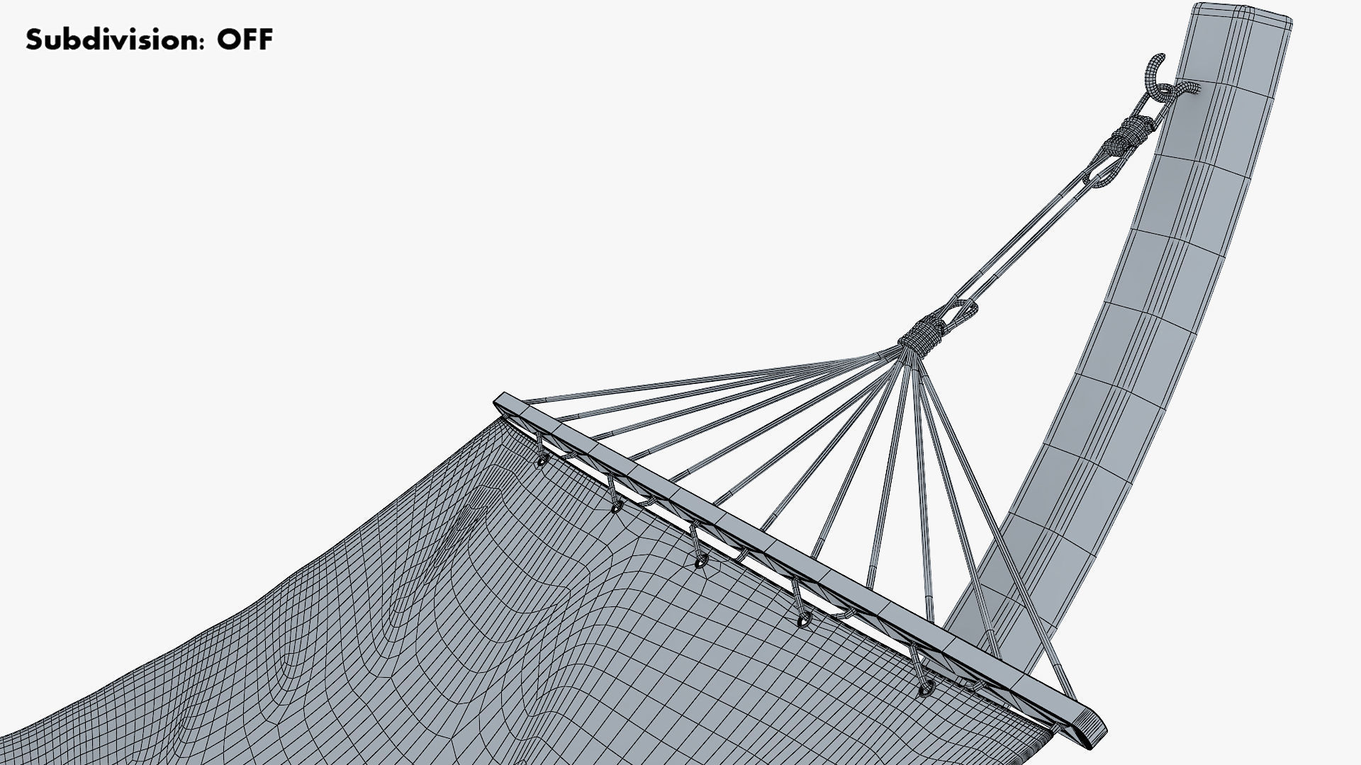 Hammock v 2 3D model_23