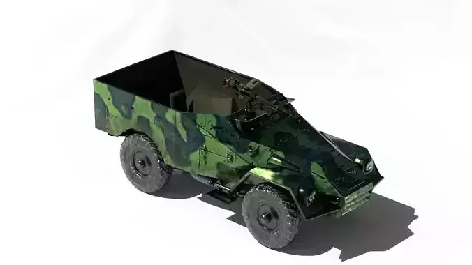BTR-40 military vehicle