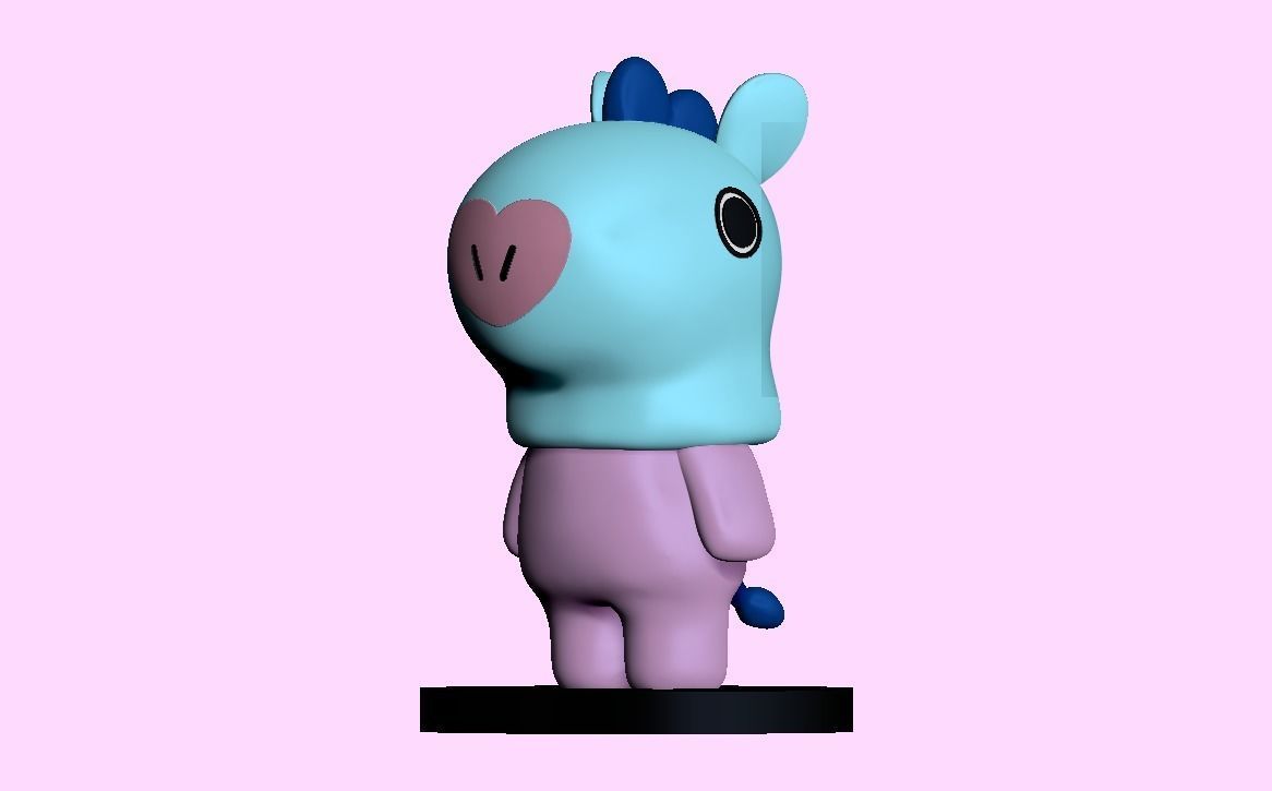 Mang BT21 3D print model_2