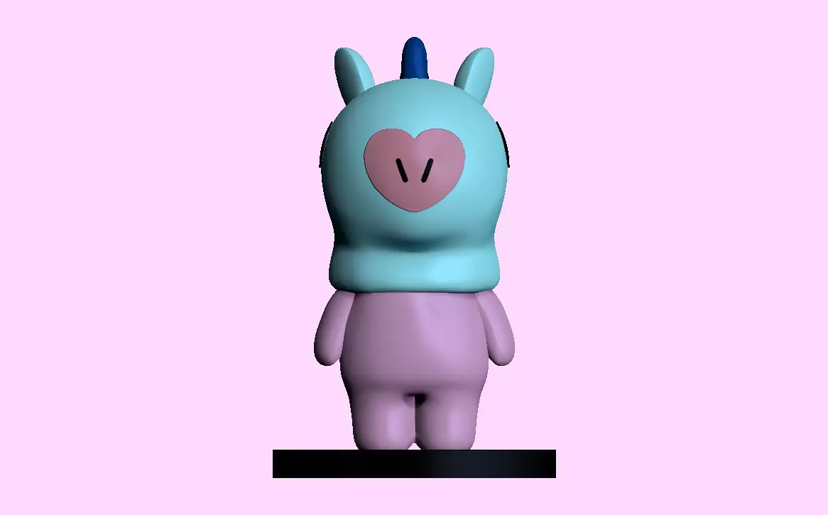 Mang BT21 3D print model_0