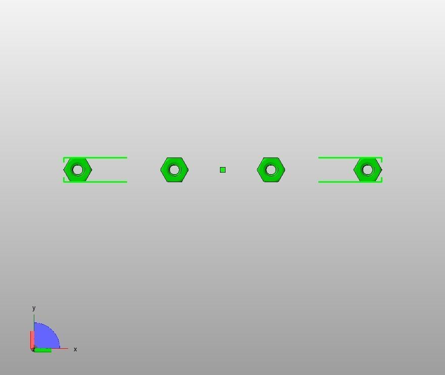 M6 Hexagonal Stud Connector 3D print model_16