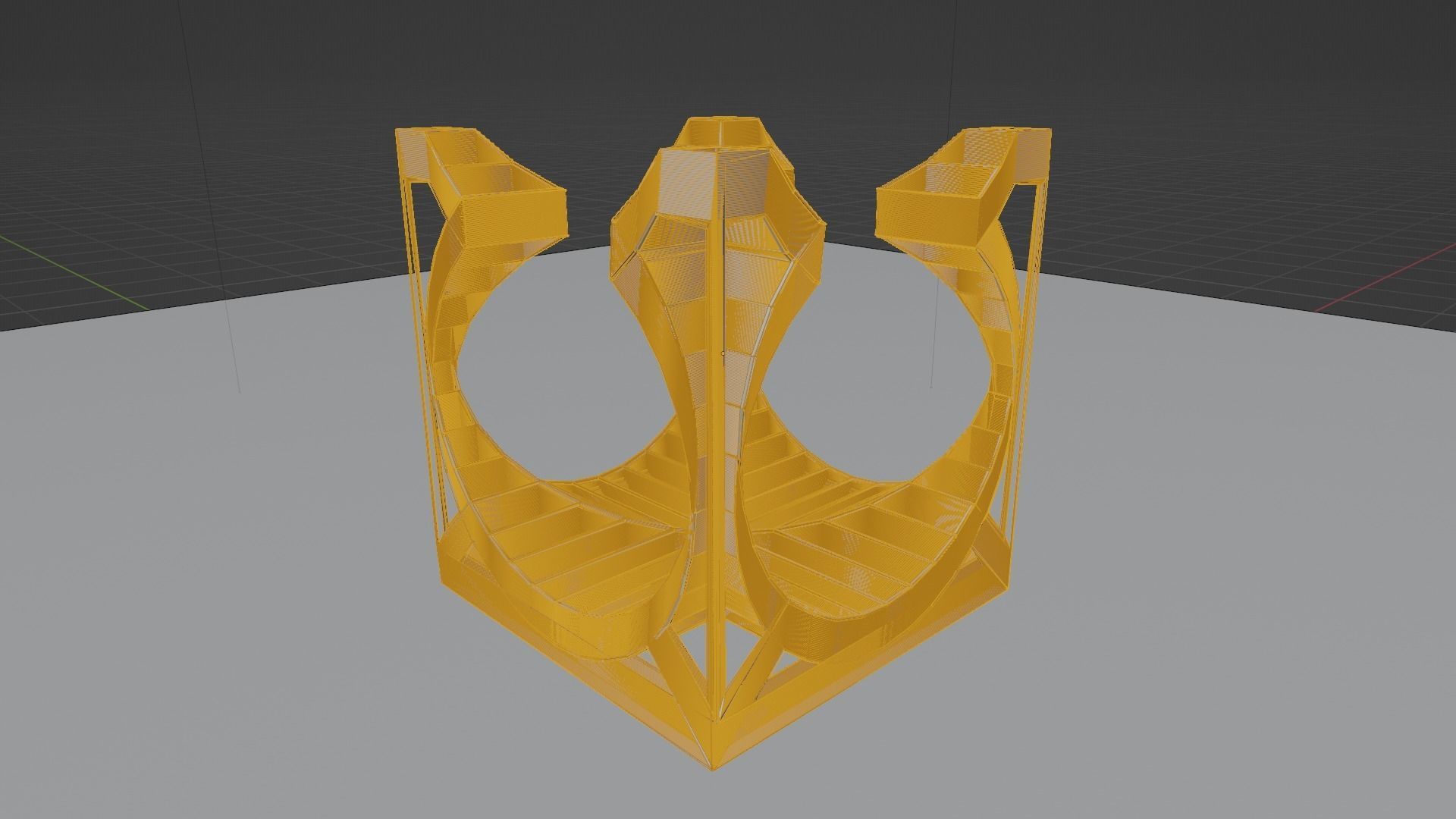 Default cube from blender 3D model_1