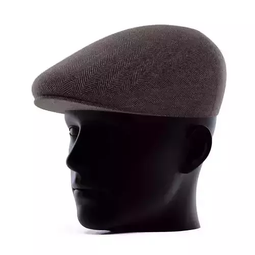 Newsboy Cap 3D model