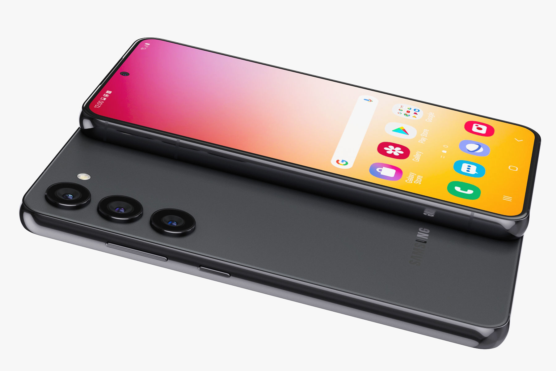 Samsung Galaxy S23 v1 3D model_14