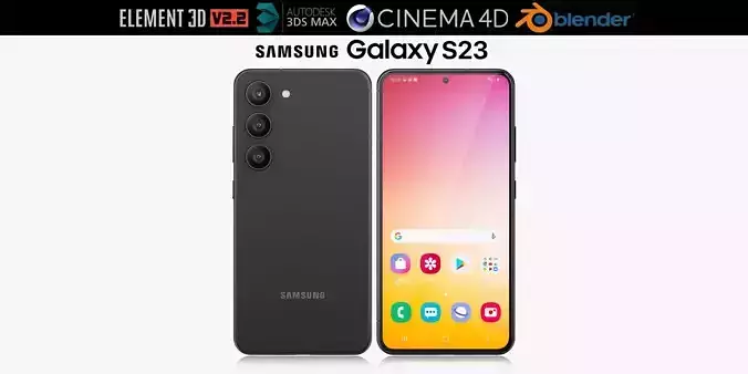 Samsung Galaxy S23 v1 3D model
