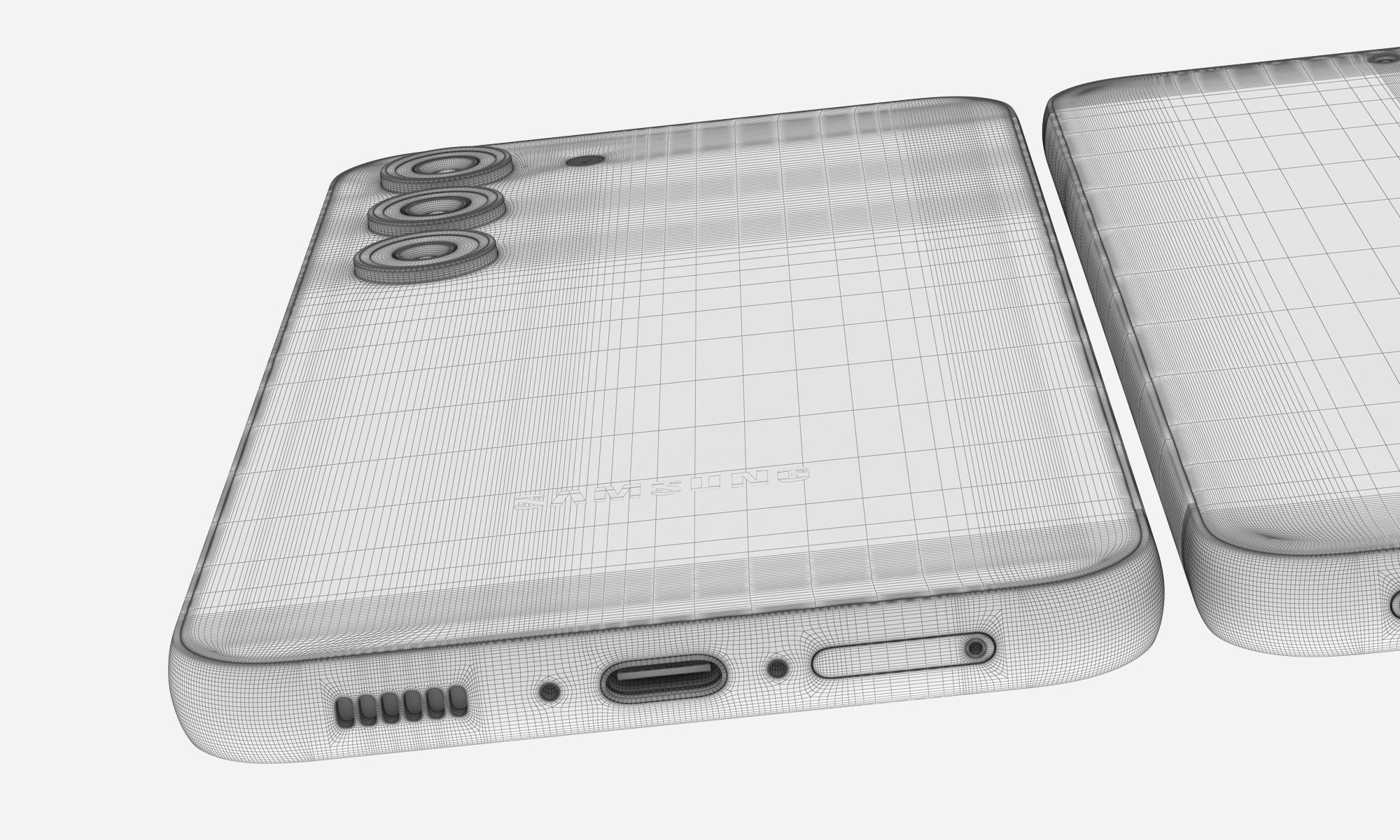 Samsung Galaxy S23 and S23 Plus and S23 Ultra 3D model_54